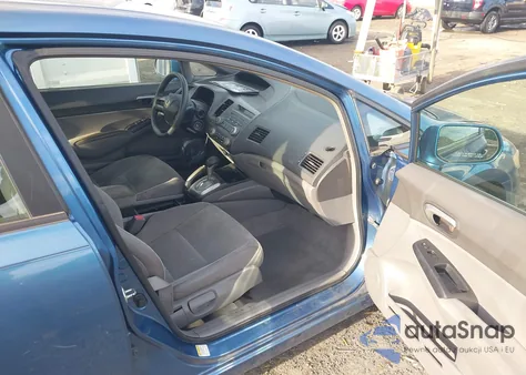 2006 Honda Civic Lx из США, поврежденный, VIN 1HGFA16596L052316